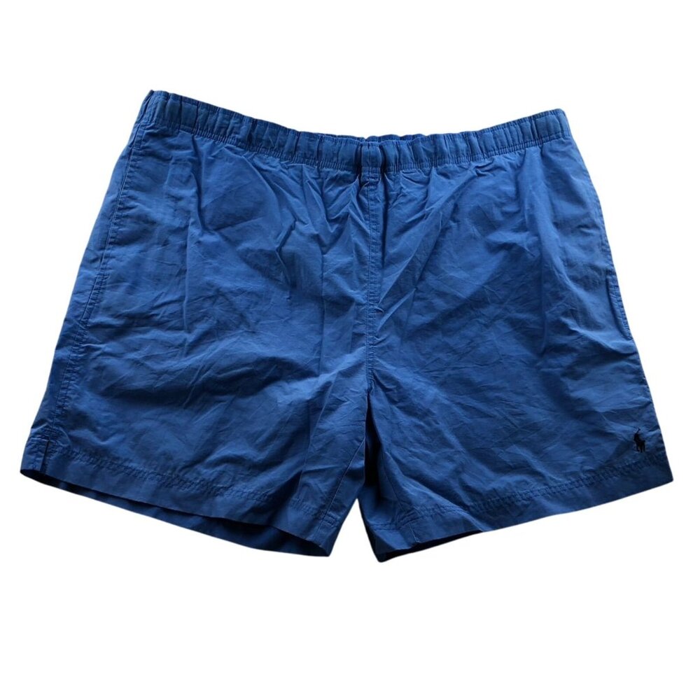 Polo Sport Ralph Lauren Mens Swim Shorts Size XL Blue Trunks Swimwear Drawcord